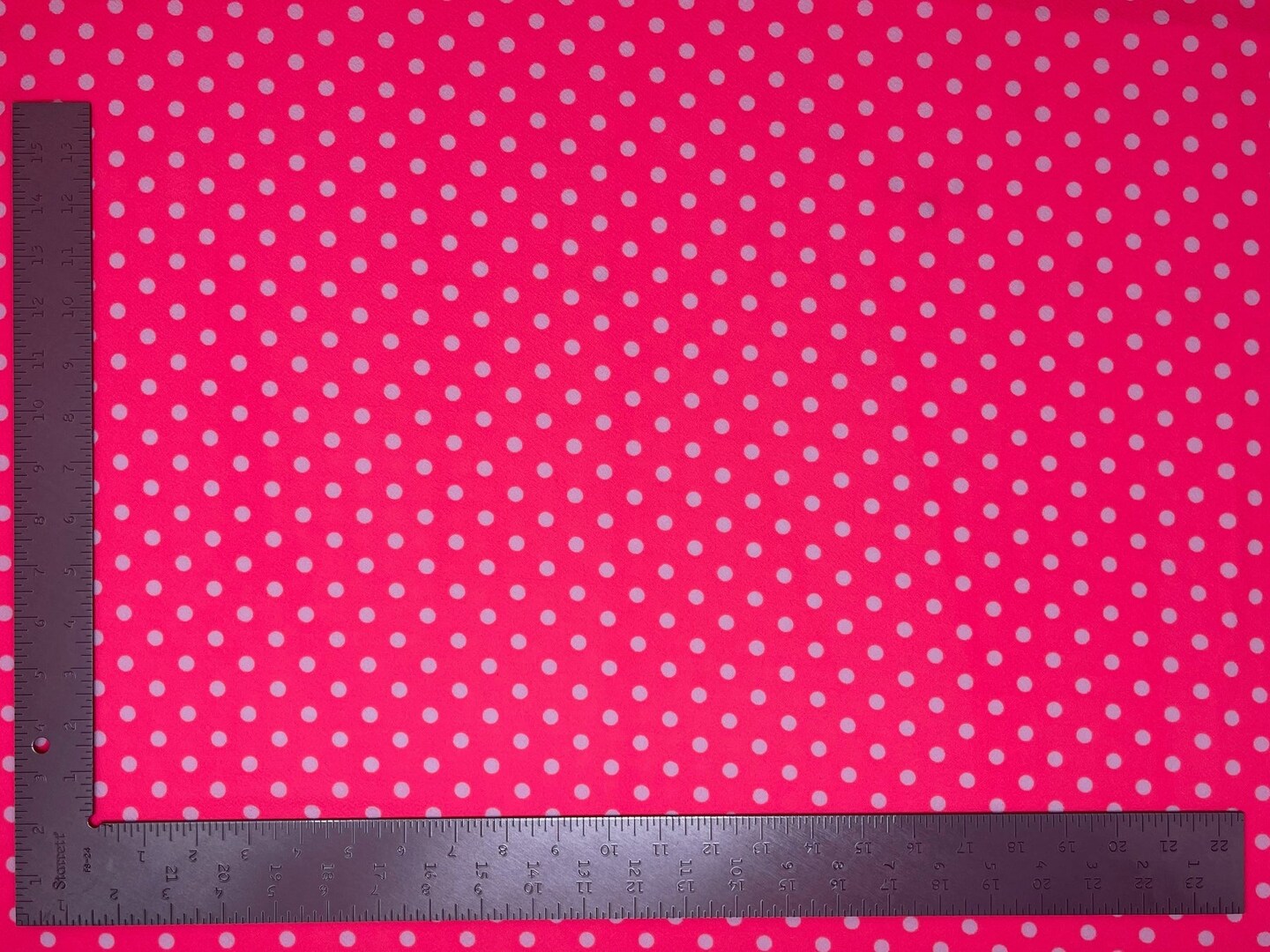 1 Yard Liverpool Knit Neon Polka Dot Fabric Medium Weight Stretch Fabric for Bold Apparel Designs, Width: 58"-60"