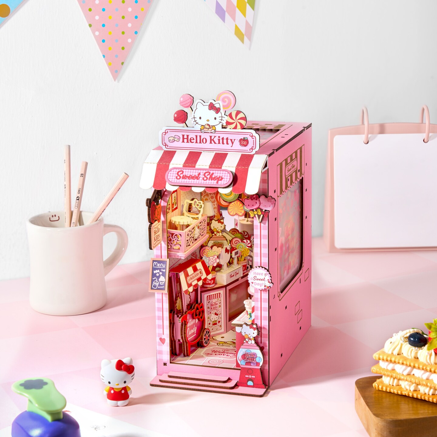 Hello Kitty&#xAE; Sweet Shop - DIY Book Nook Kit