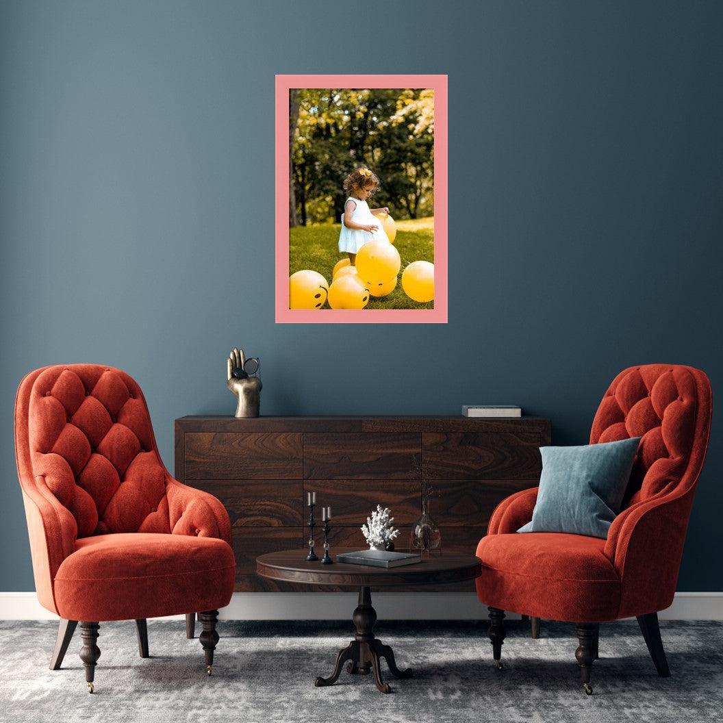 18x24 Pink Picture Frame Gallery Wall