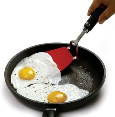 Norpro Small / Large Grip-EZ Stainless Steel / Nylon Flexible Turner Spatula Set