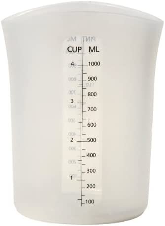 Norpro Flexible Silicone Measuring Cup - Measure Stir and Pour with Ease