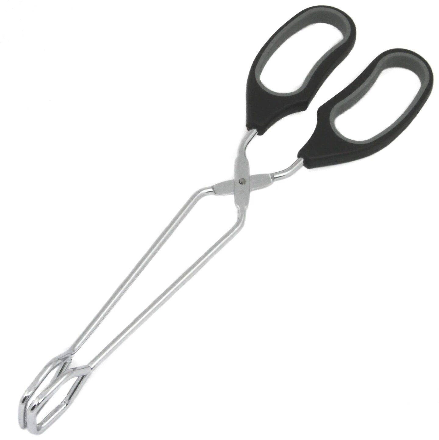 Chef Craft 12&#x22; Long Comfort Grip Handles Straight Cooking Tongs