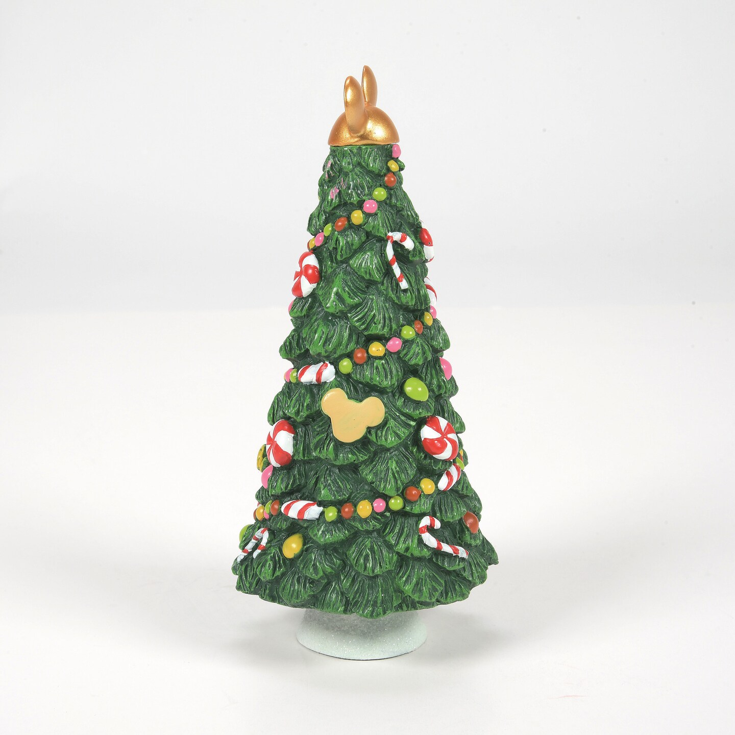 Department 56 Disney Village Mickey's Candy Tree Christmas Figurine 6.5in H