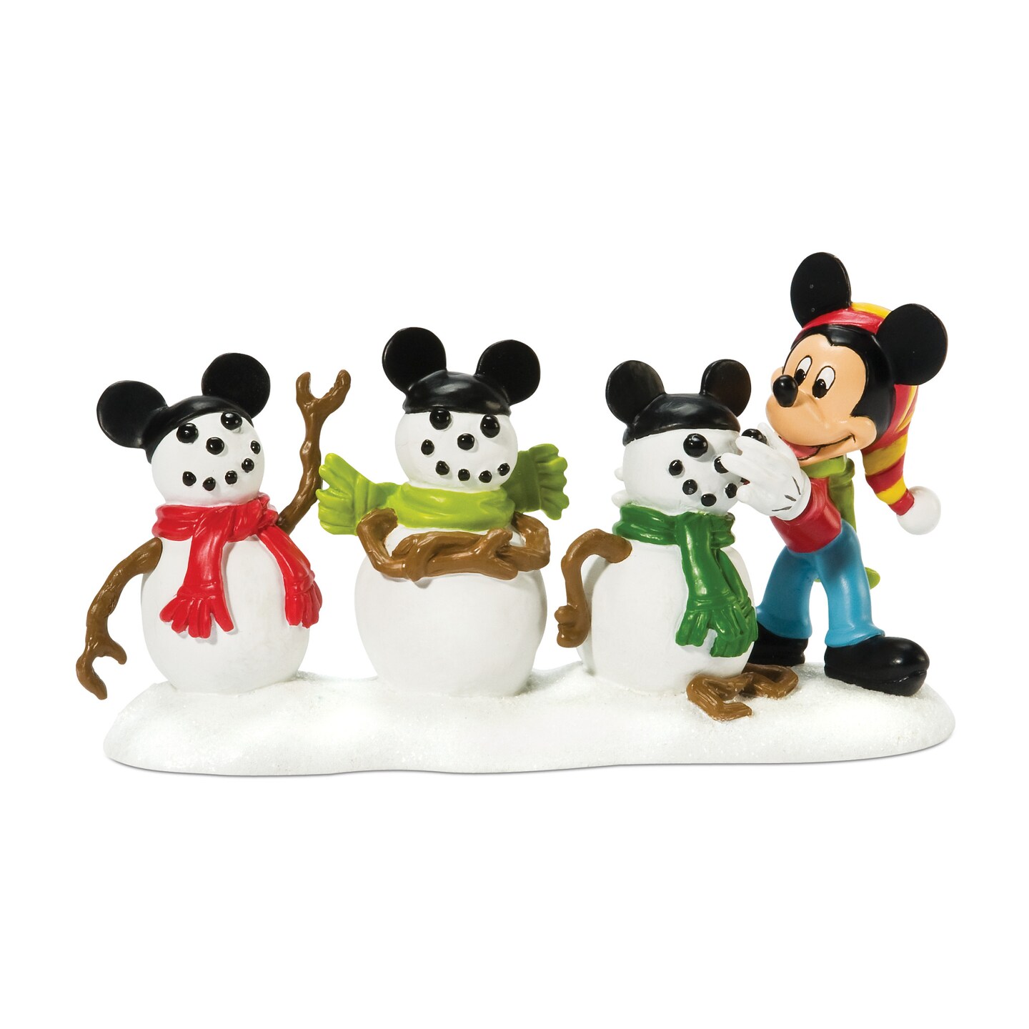 Department 56 Disney Village The Three Mouseketeers Christmas Figrine 2.3in H