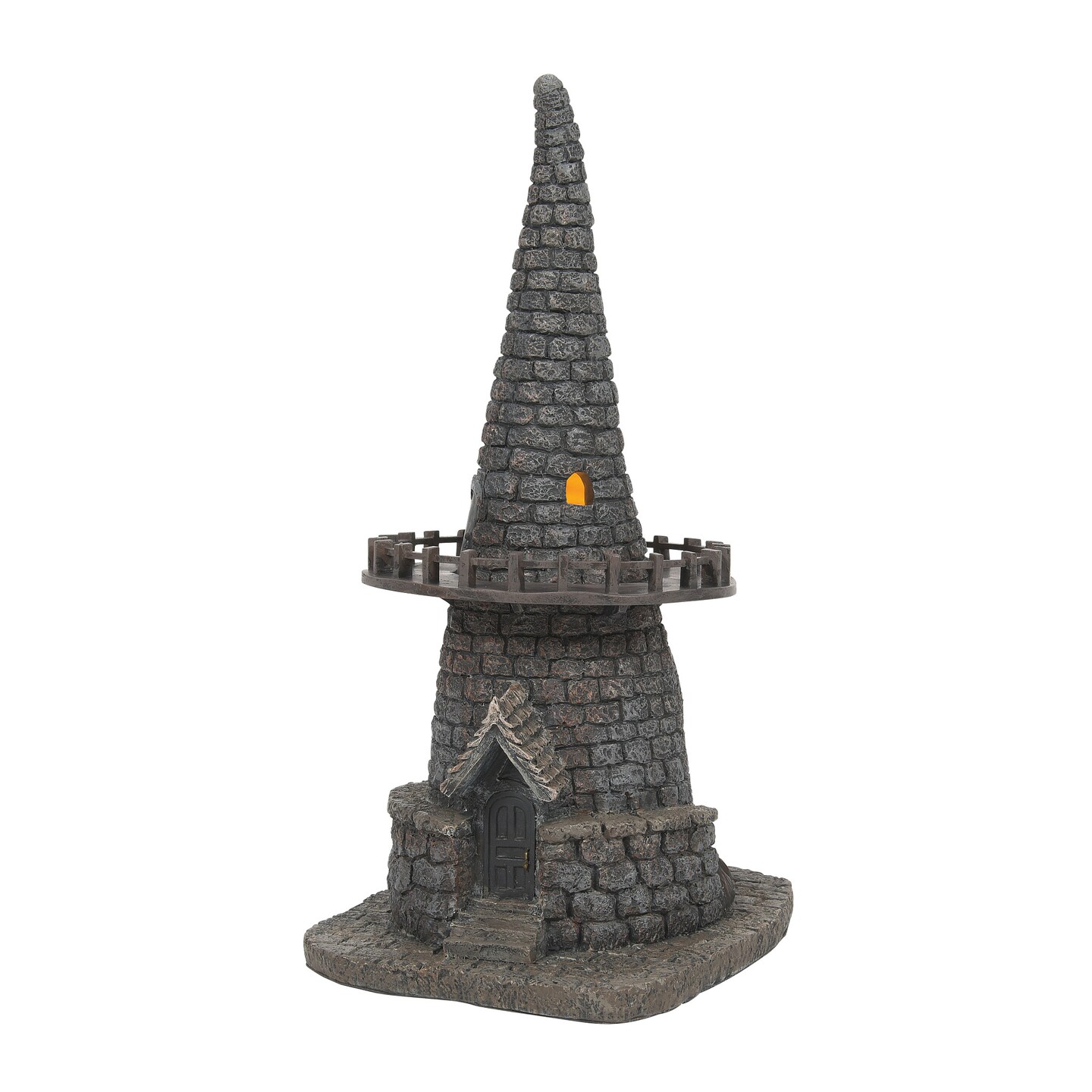Department 56 Nightmare Before Christmas Village Witch Tower Lit Village Building 10in H
