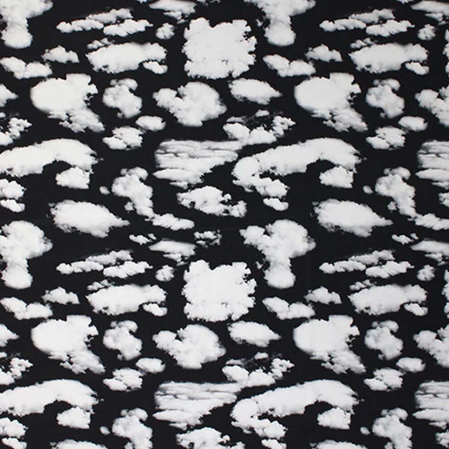 82% Nylon & 18% Spandex Midnight Clouds Printed Spandex Fabric 55/56" Width