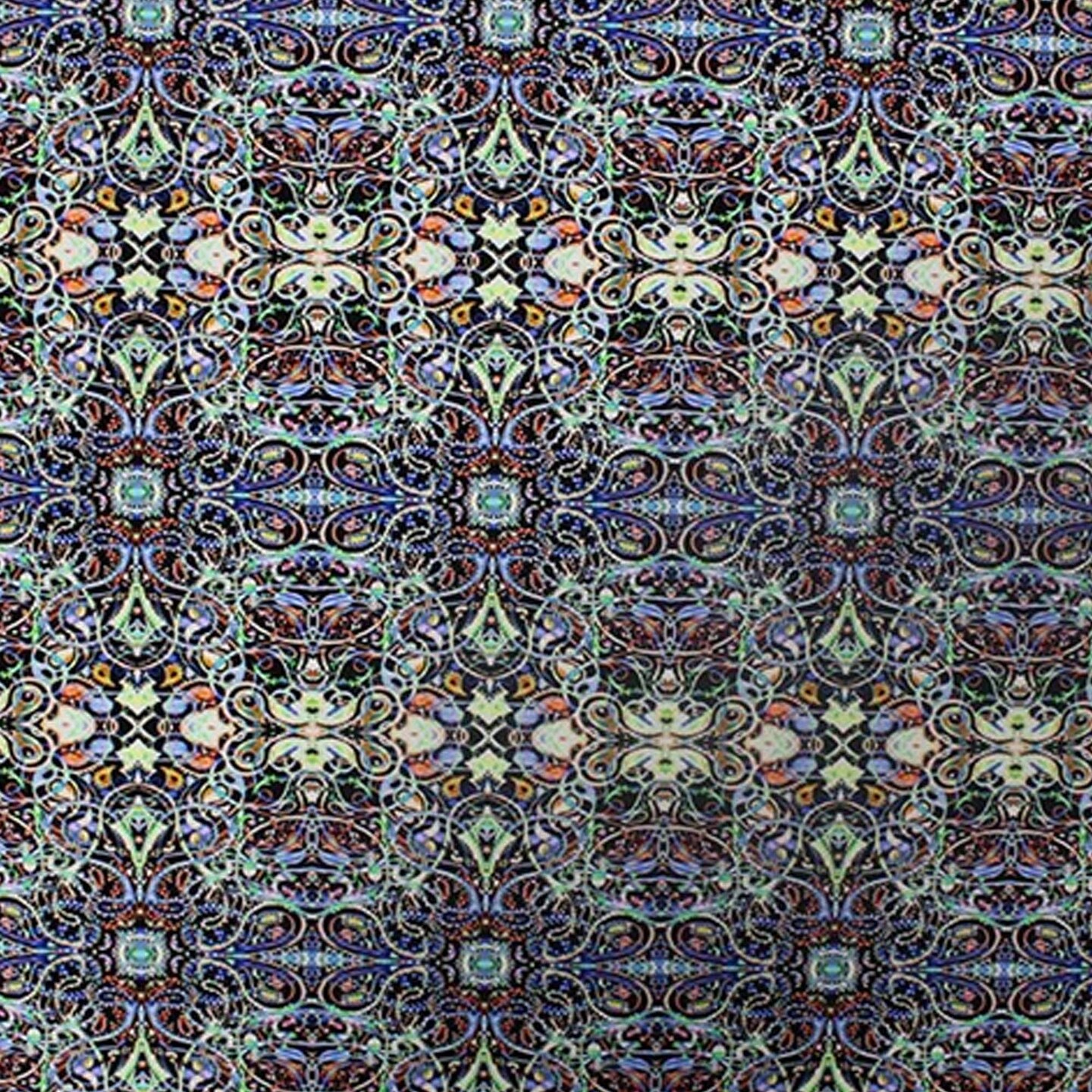 82% Nylon & 18% Spandex Dream Abstract Printed Spandex Fabric 55/56" Width