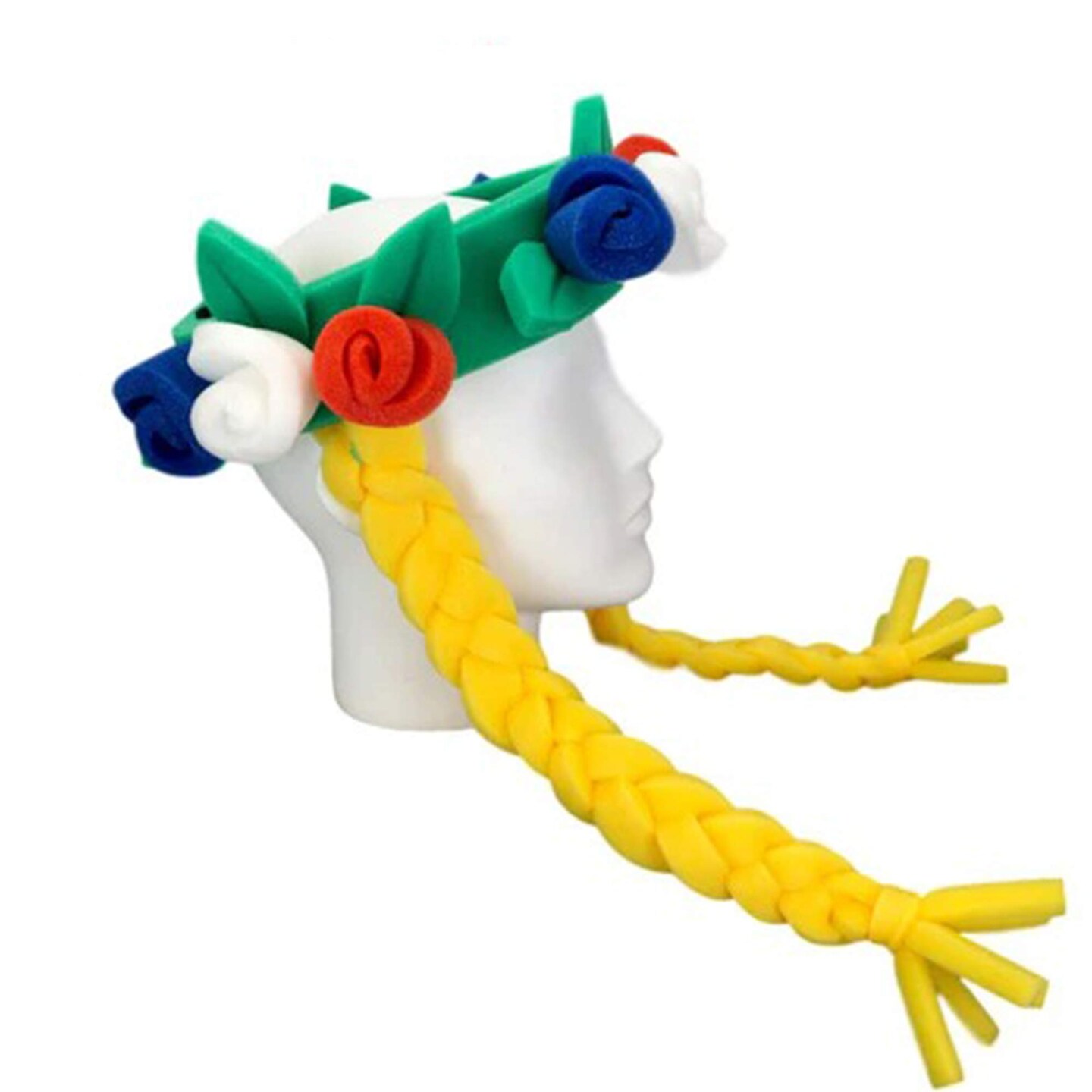 USA Roses &#x26; Braids Headband