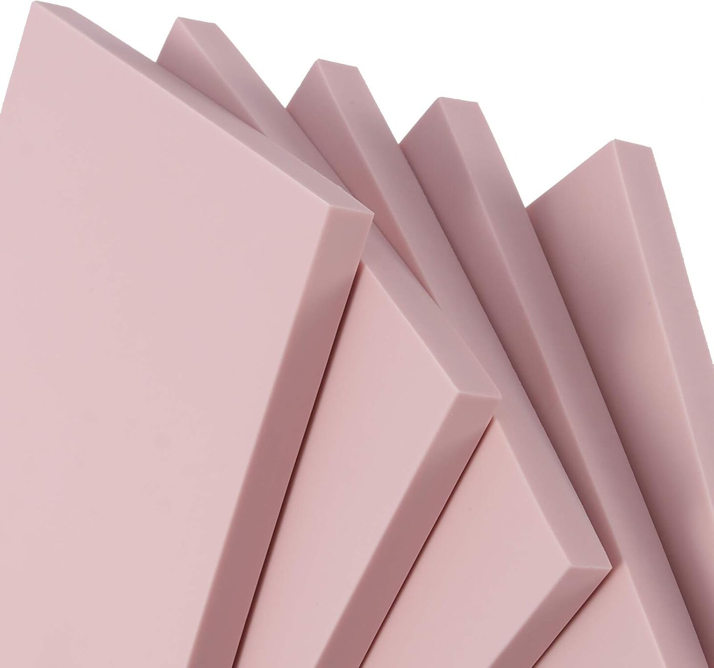 20 PCS Rubber Block Stamp Carving, 6 x 4 Inch Pink Rubber Stamp, Soft Linoleum Block, Carving Blocks for Stamps, Easy to Carve