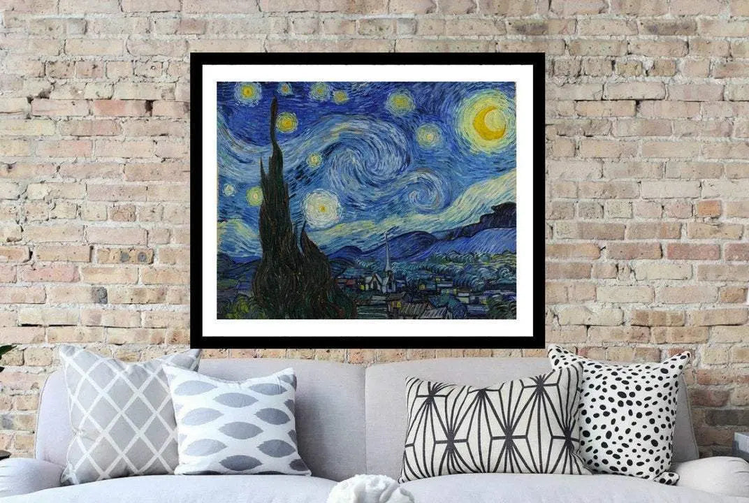 Van Gogh Starry Night Framed Art Print