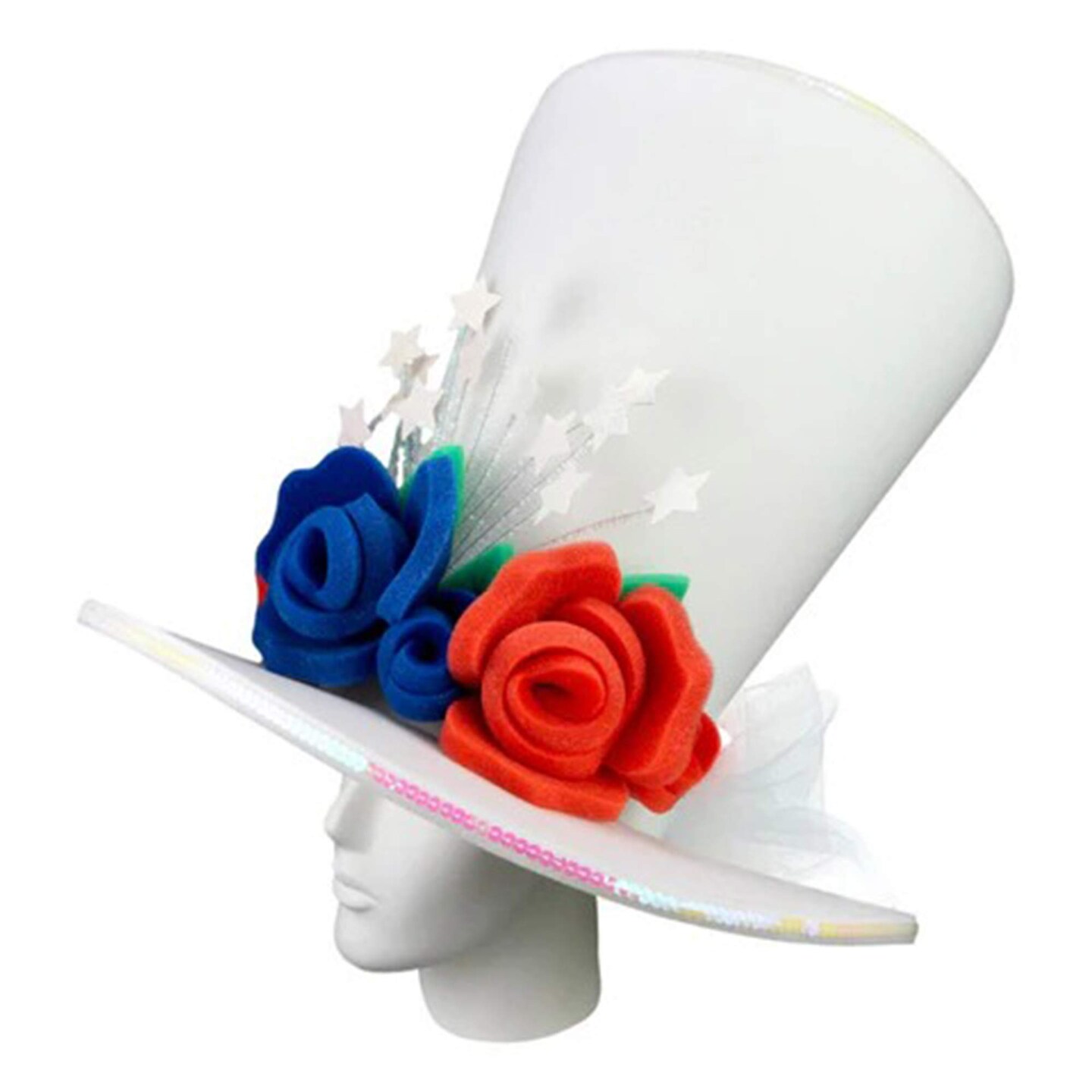 USA Bride Hat Elegant &#x26; Patriotic Wedding Accessory