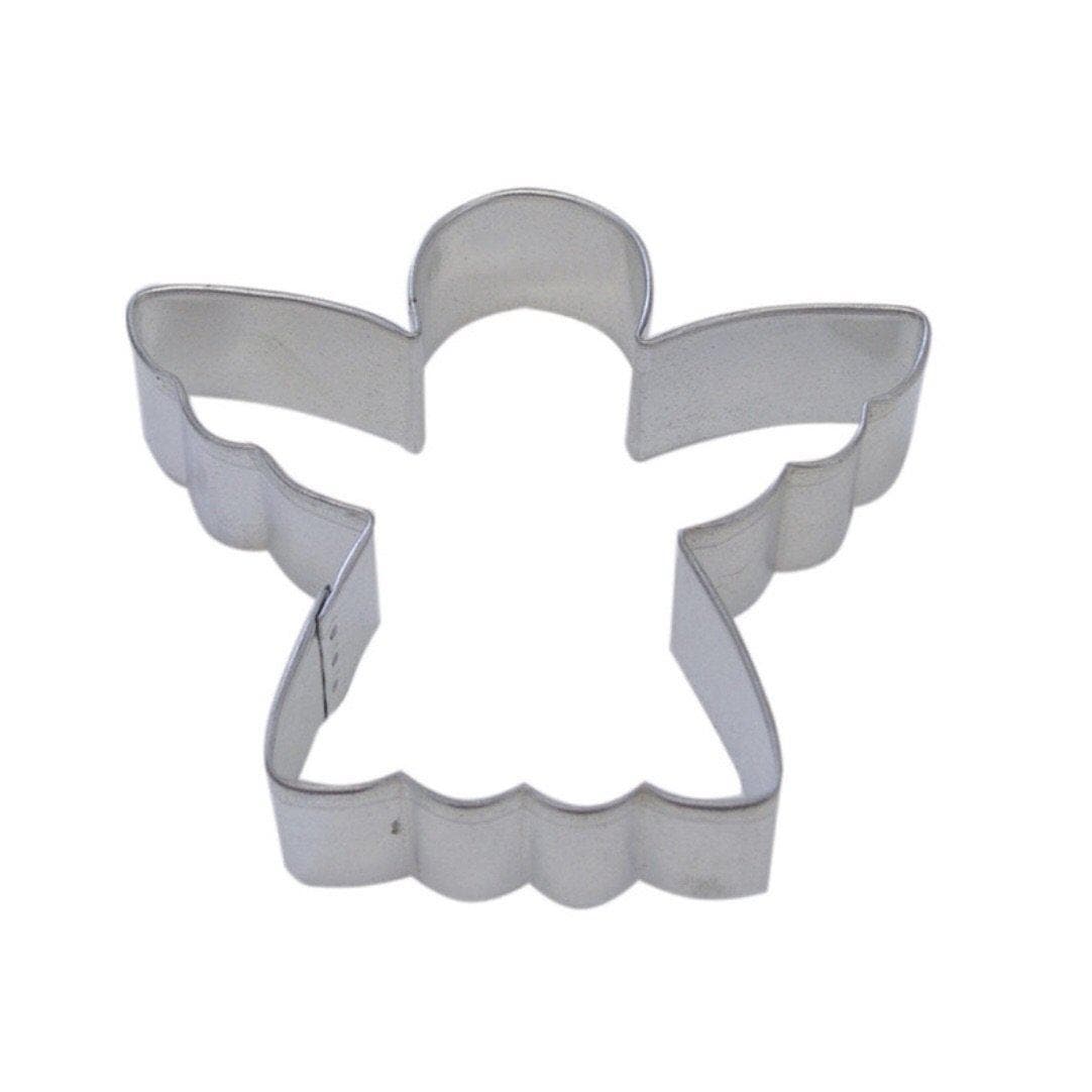 3&#x201D; Angel Metal Cookie Cutter