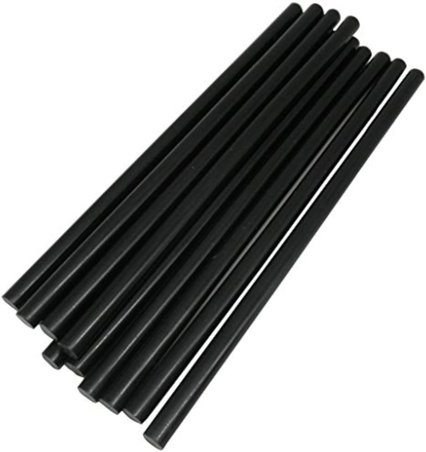 Pack of 50 Black 7mmx200mm - Hot Melt Glue Sticks Strips Melting Adhesive for Handmade Craft DIY Home Office Project Craftwork Fix &#x26; Repairs