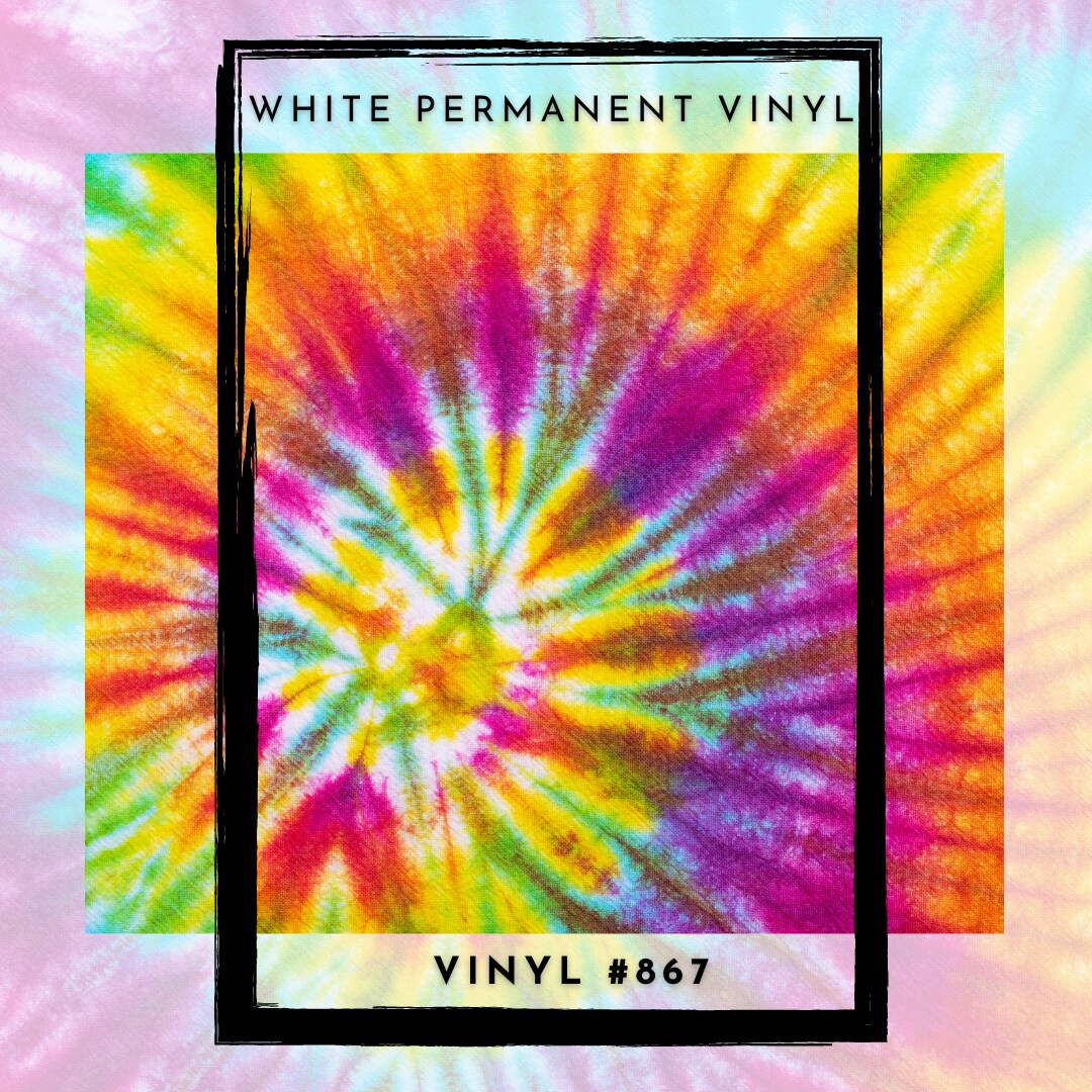 #867-Trippy Hippy- 12x12 Pattern Vinyl