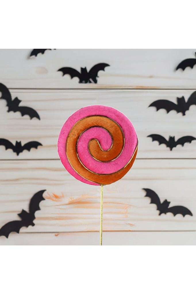 23&#x22; Lollipop Spray: Pink/Orange