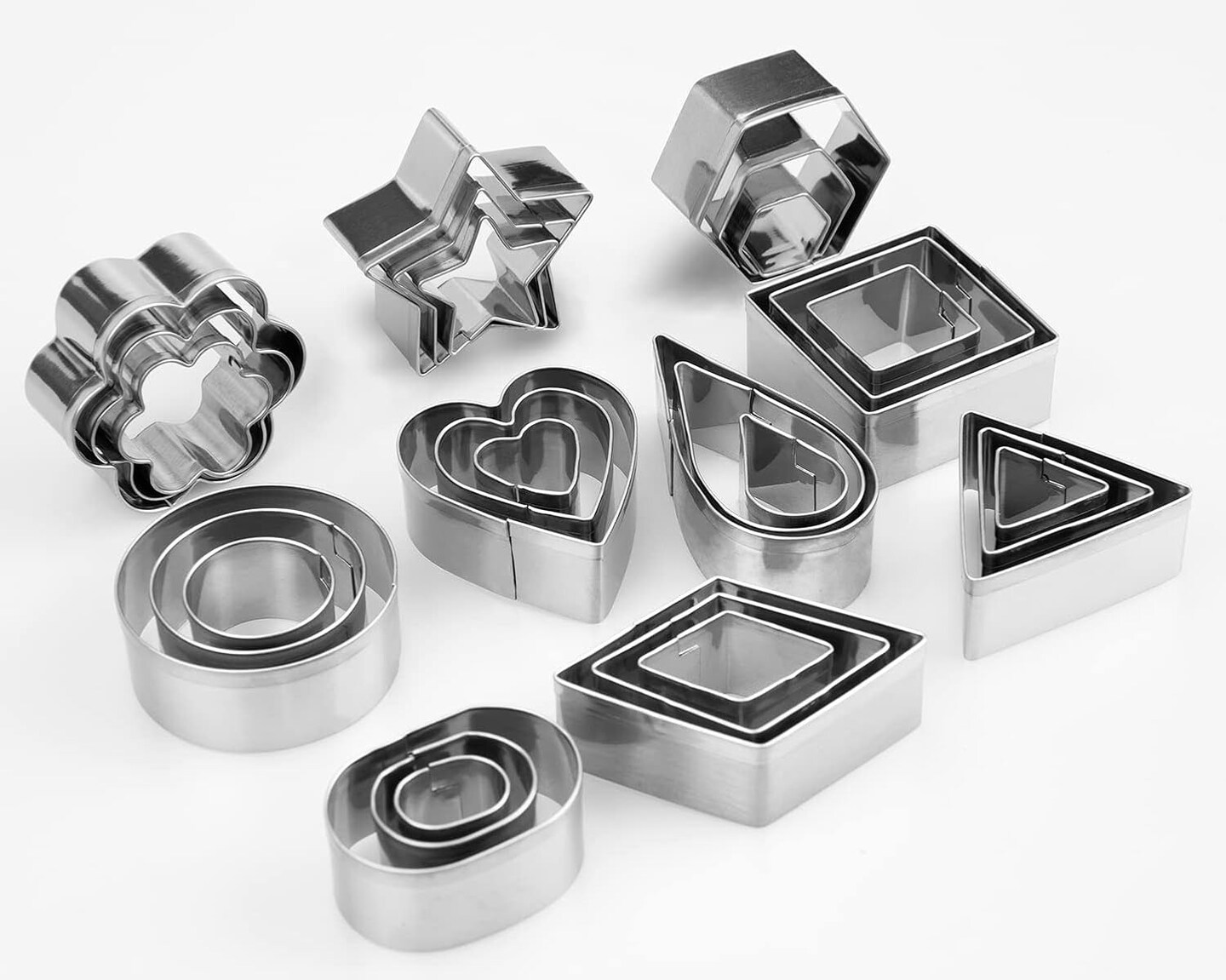 Mini Cookie Cutters Set 30 Pieces