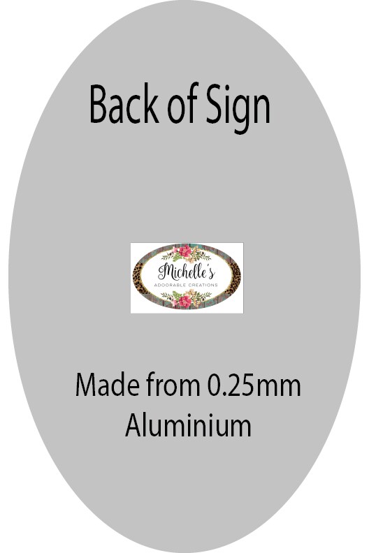 12in Waterproof Sign: Cracked Easter Bunny Egg