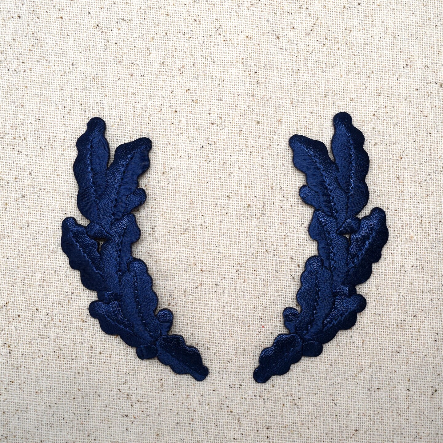 Navy Scrambled Eggs, Military, Oak Leaves, Embroidered, Iron on Patch