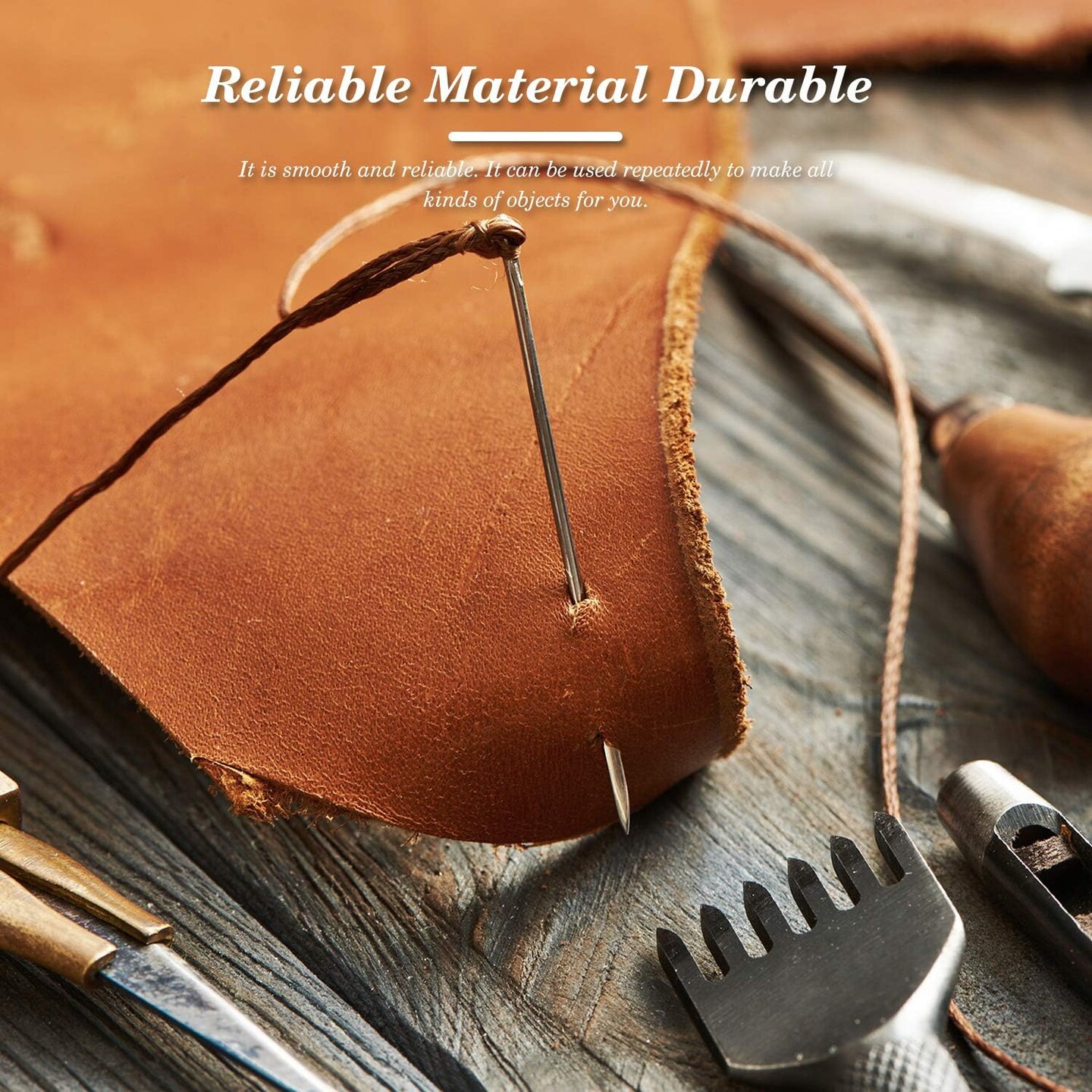 18 Pieces Large Eye Needles 3 Sizes Steel Yarn Darning Knitting Sewing Blunt Needles