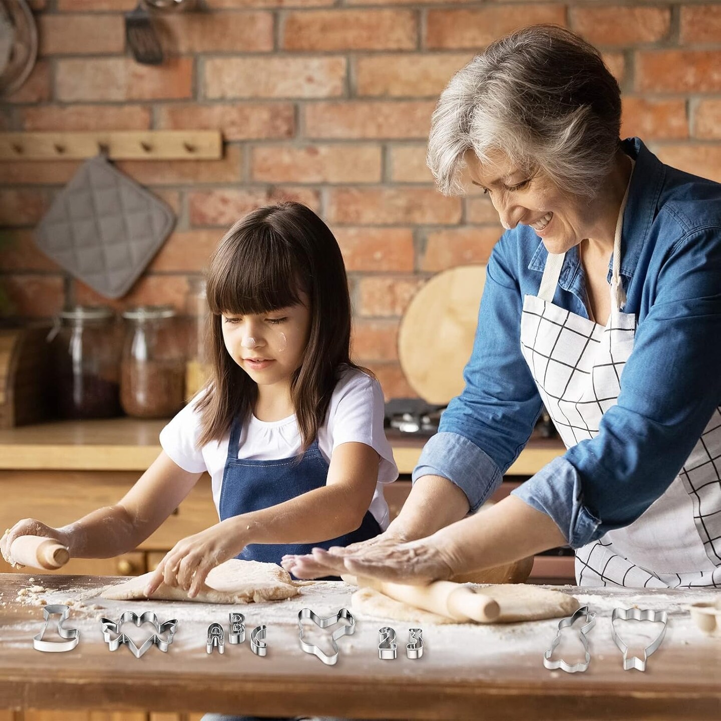 Metal Cookie Cutter Set 108 Piece