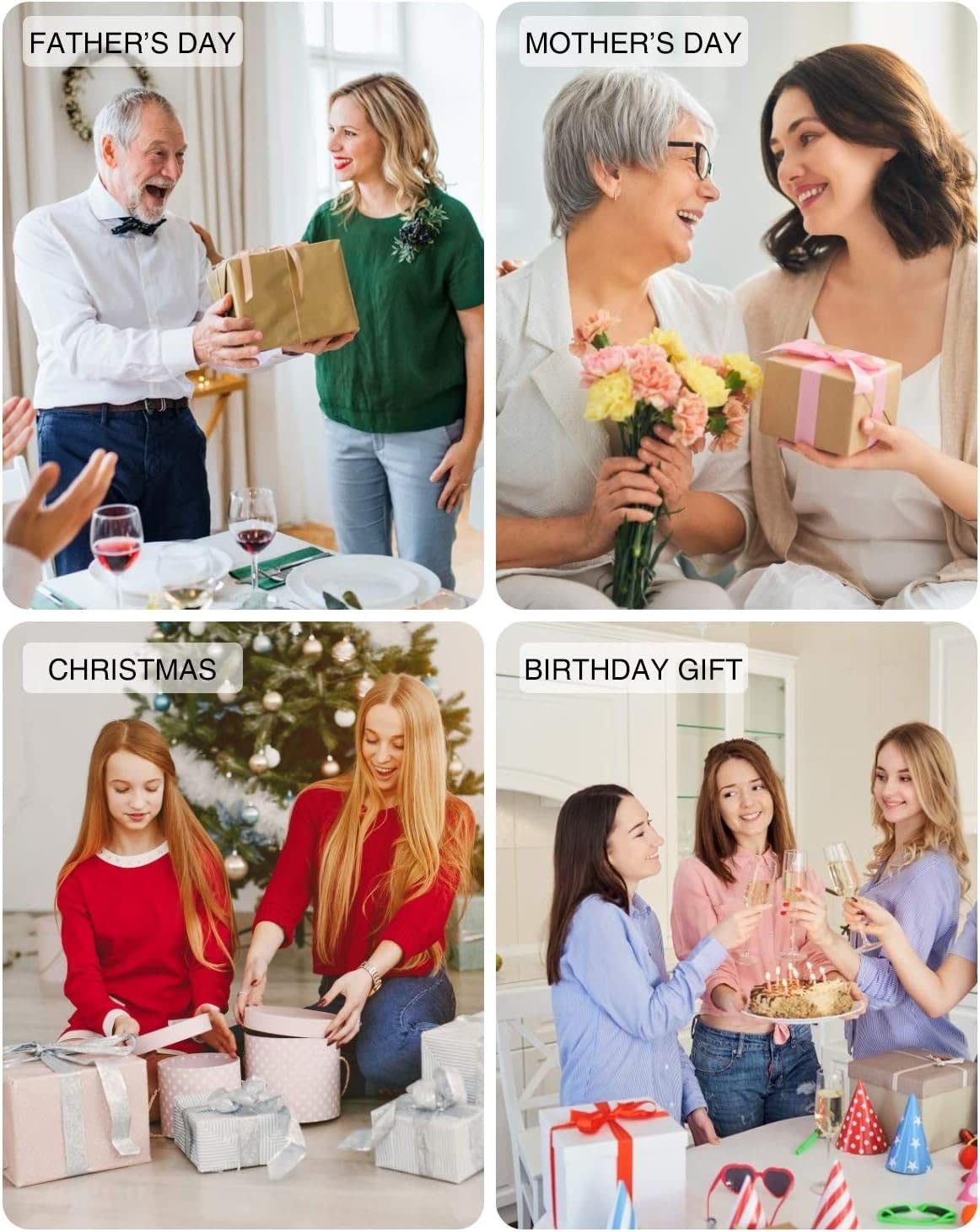 RONXS 3 in 1 Candle Accessory Set, Candle Wick Trimmer Cutter, Candle Snuffer Extinguisher, Wick Dipper with Gift Package for Candle Lover (Black)