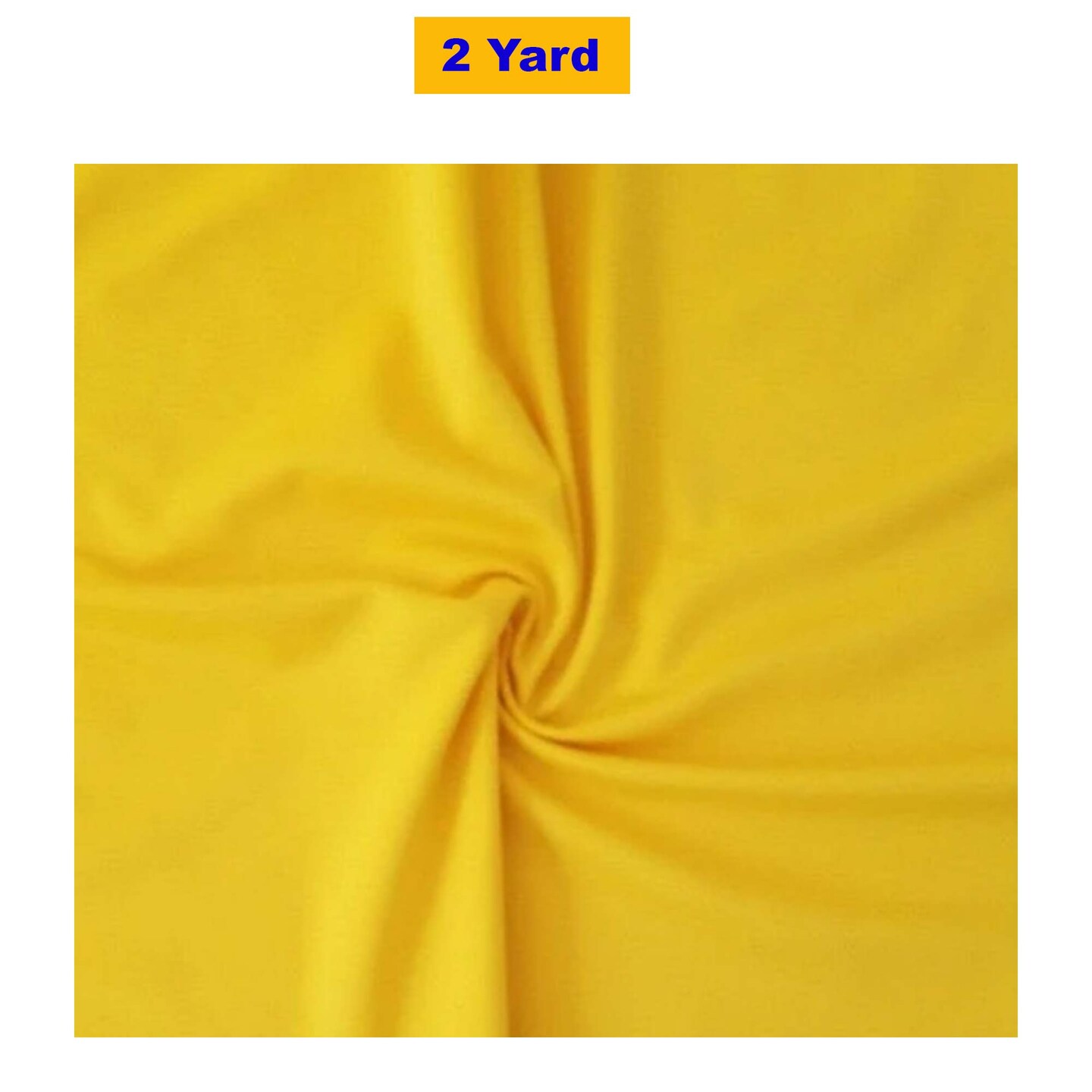 Nylon Spandex Fabric 4 Way Stretch/Per Yard Yellow