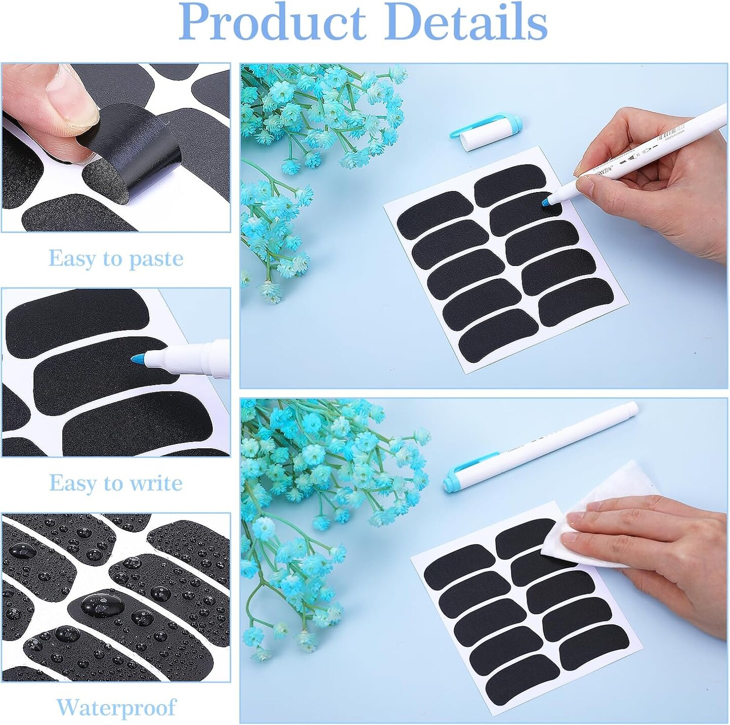 125 Pairs Eye Black Stickers for Kids,Sport Stickers Custom Face Stickers Eye Black Baseball Football Softball Stickers, Sports Eye Black Stickers for Sports Game Day Themed Birthday Party