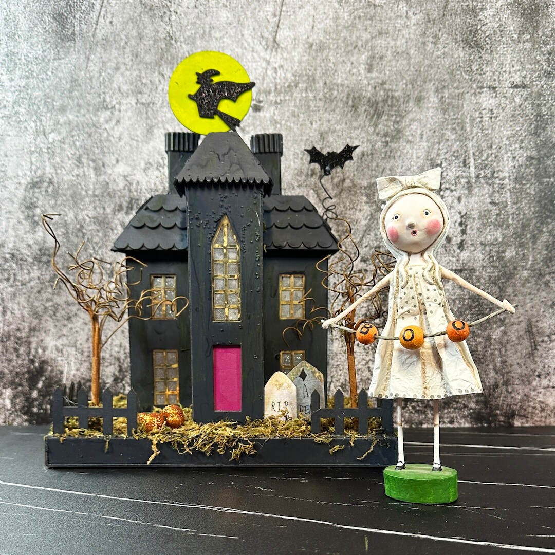 Lori Mitchell Halloween Ghoulie Girl Figurine