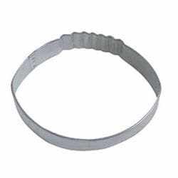 3.5&#x22; Football Metal Cookie Cutter | Bakell