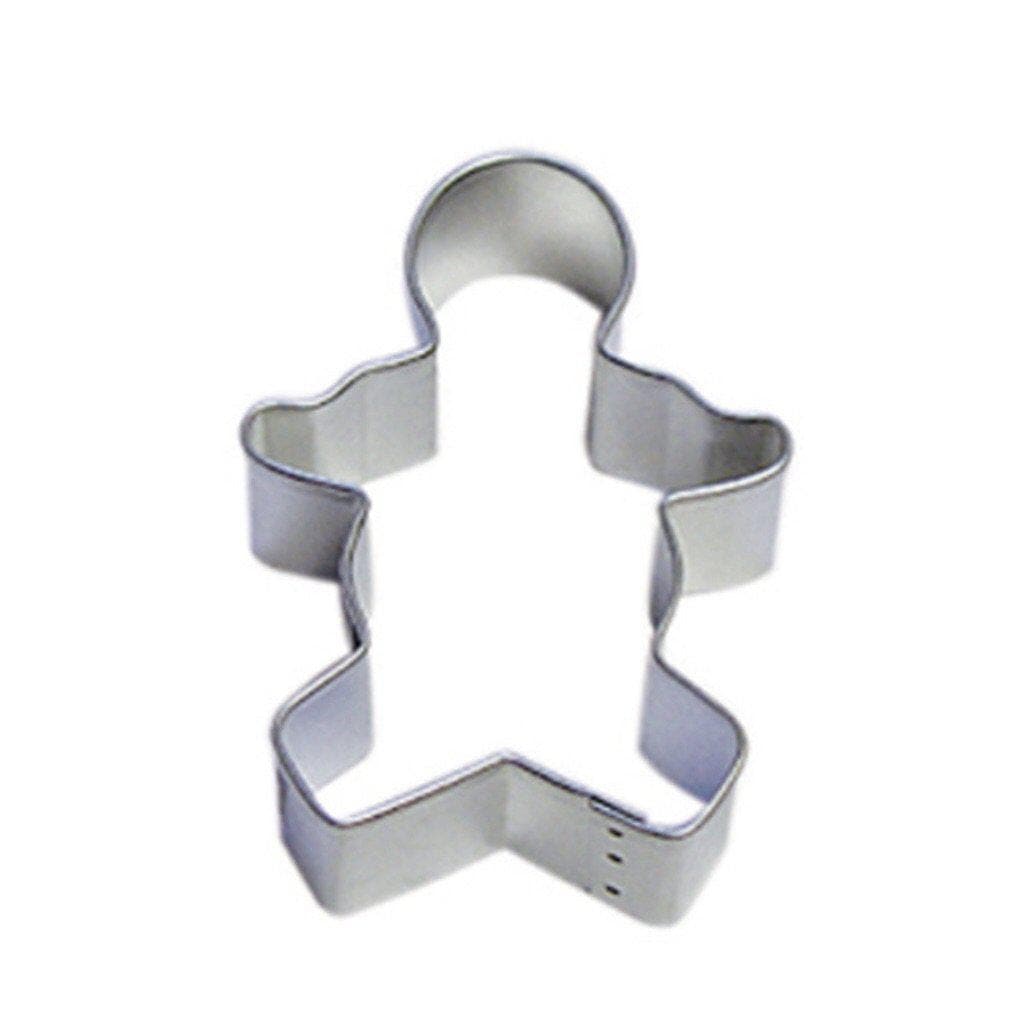 3&#x201D; Gingerbread Boy Metal Cookie Cutter