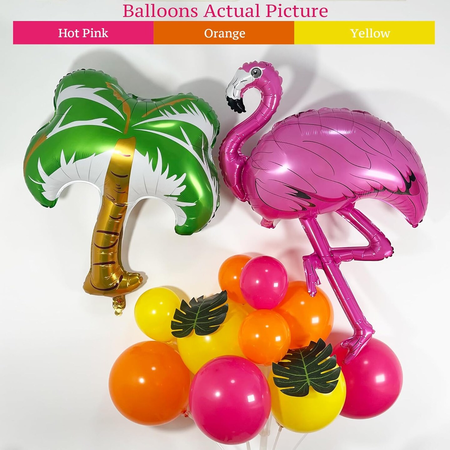 134PCS Tropical Aloha Balloon Arch Garland