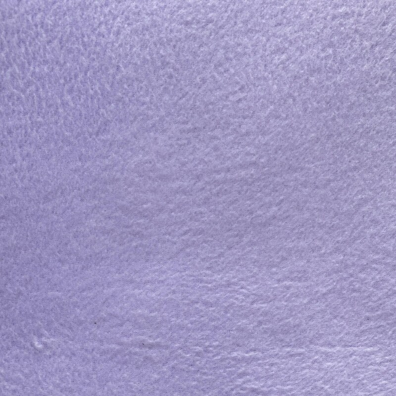 Solid Fleece No-Sew Throw Kit - Lavender/Purple (50x60)