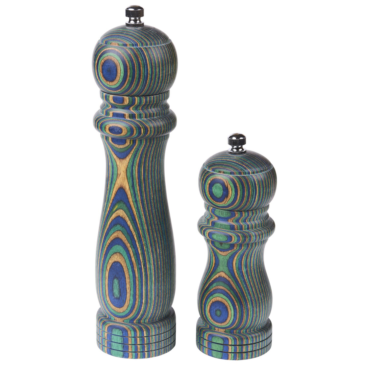 Island Bamboo Pakkawood Salt and Pepper Mill