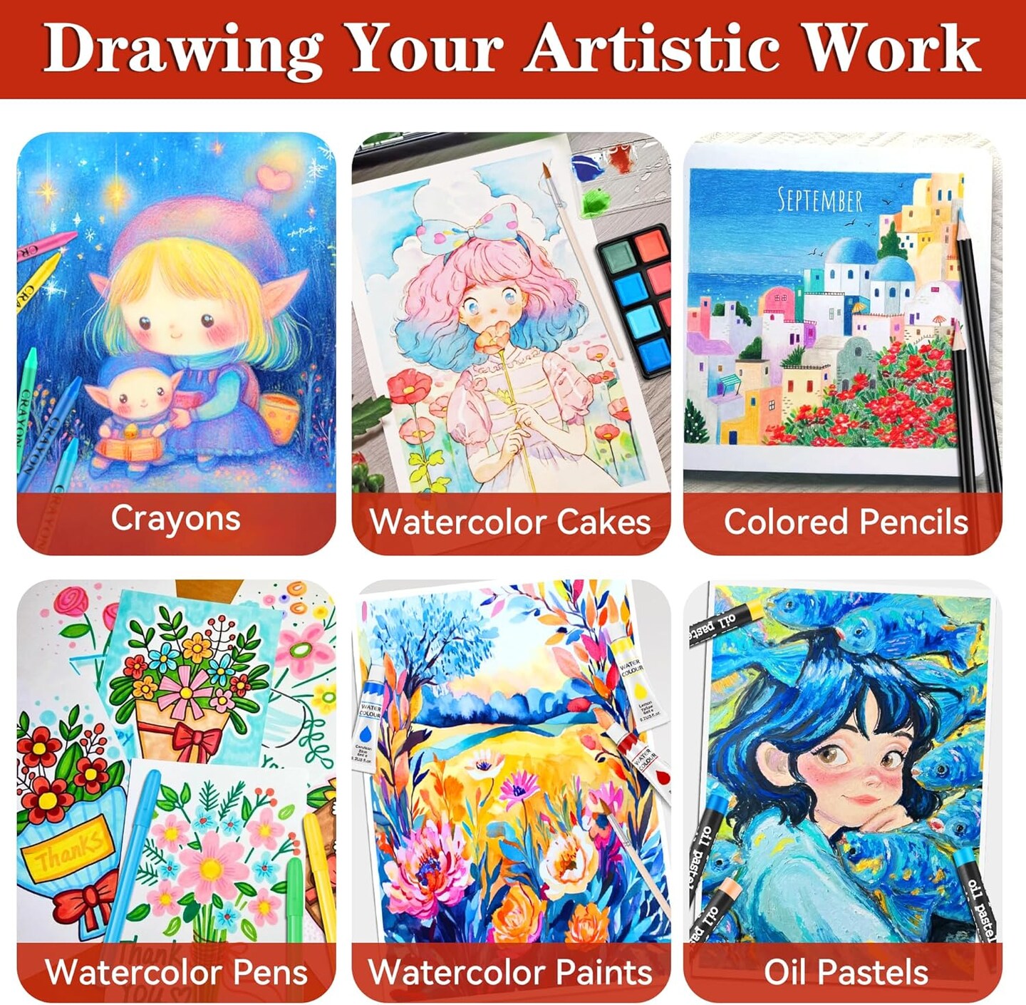 269 Piece Deluxe Art Set
