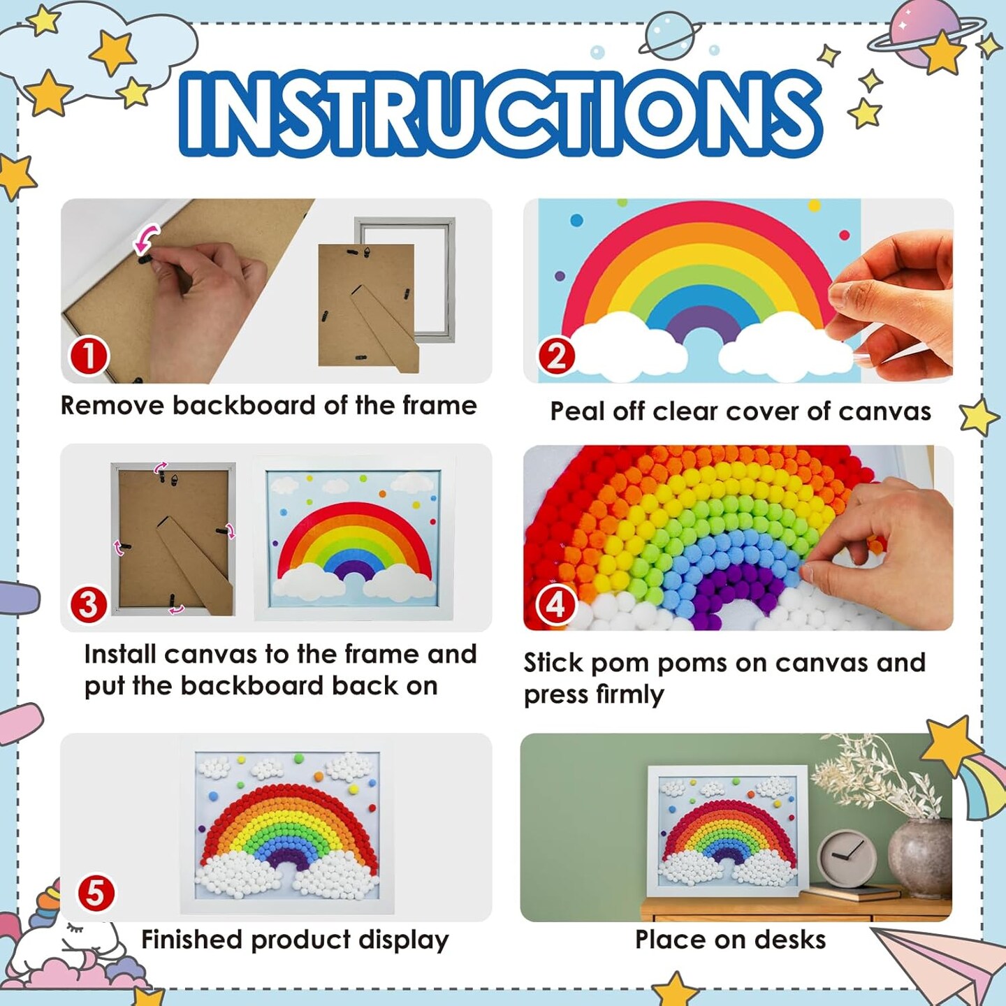 Rainbow Painting Art Kit