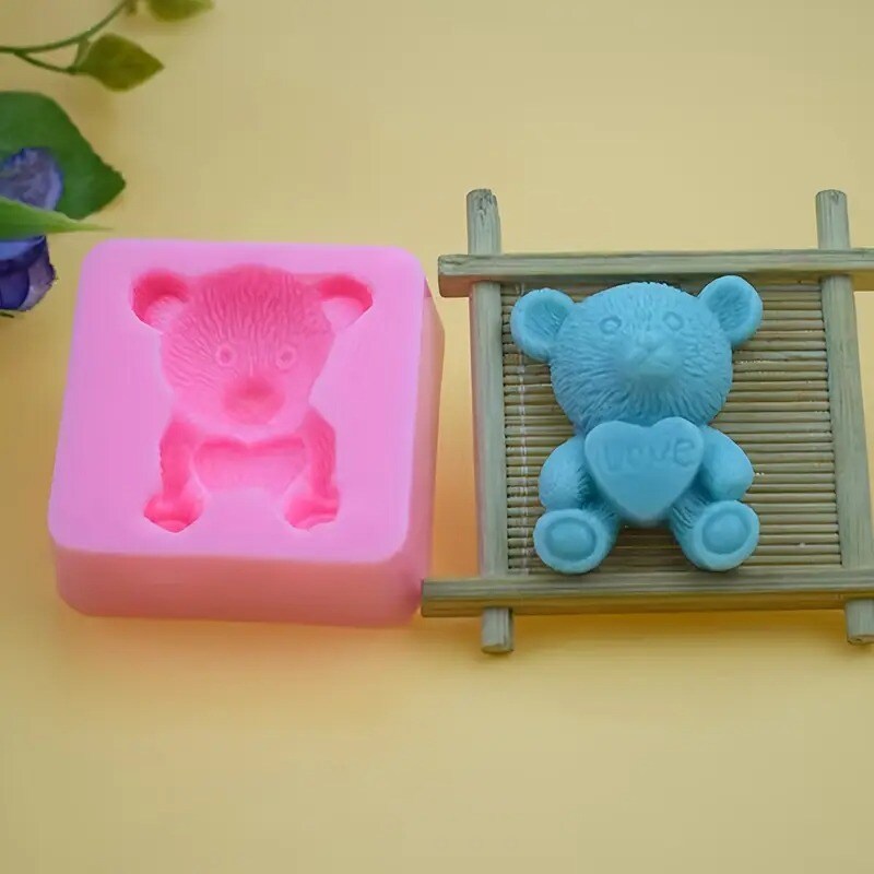 Food Grade Silicone Bear Mold for Homemade Chocolates and Candy Treats
