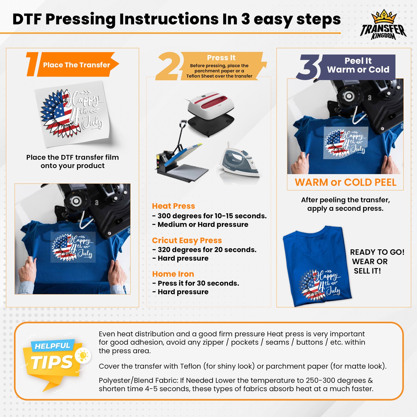 Iron on DTF Transfer Awareness Month Bundle 10 - 12 Best Seller T-shirt Designs Ready To Press