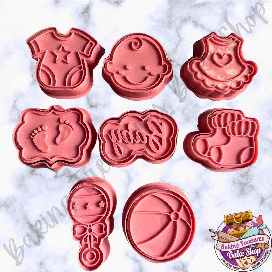 Baby Shower Cookie Cutters &#x26; Embossers