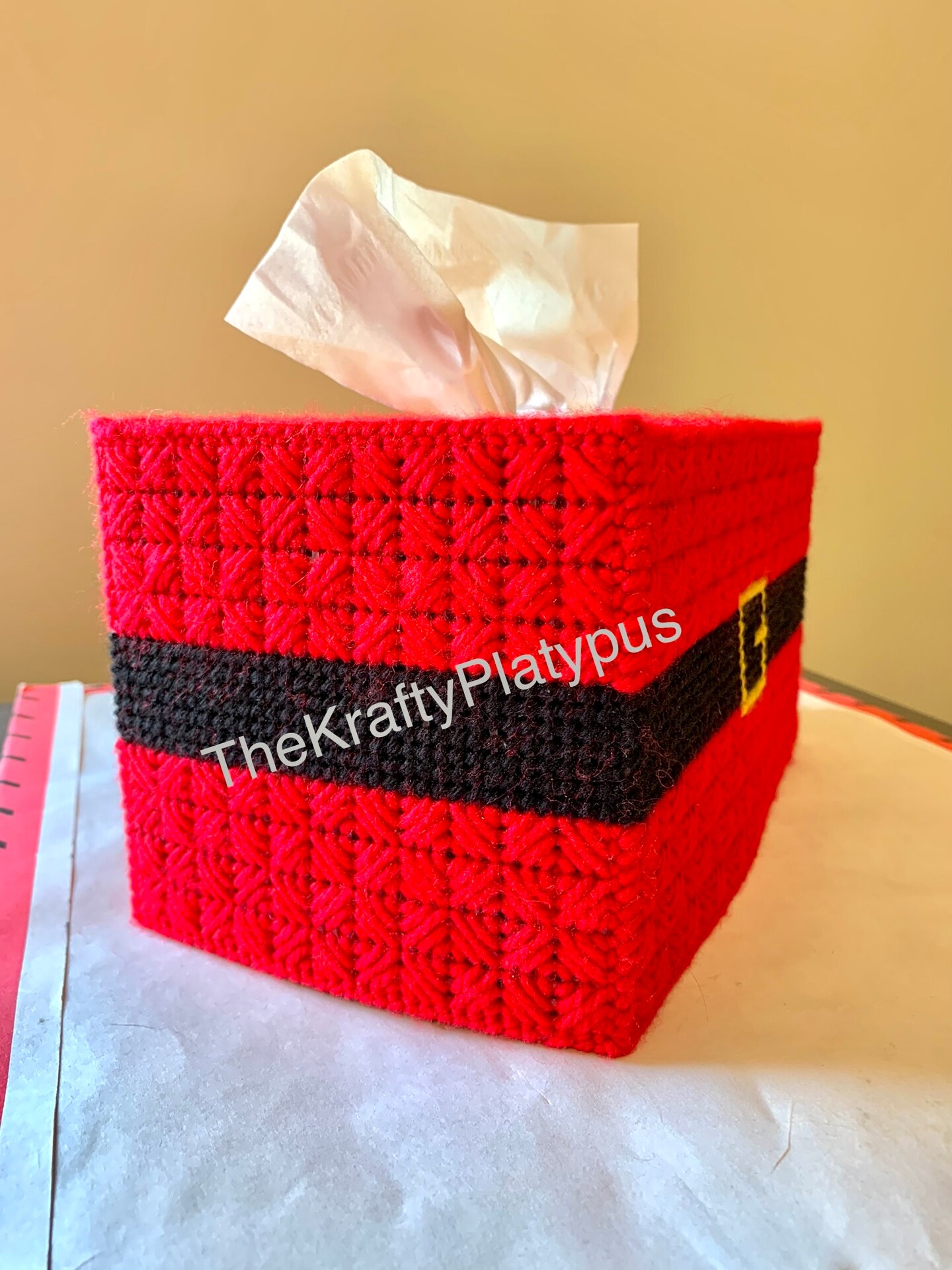 Christmas Tissue Box Cover | MakerPlace by Michaels