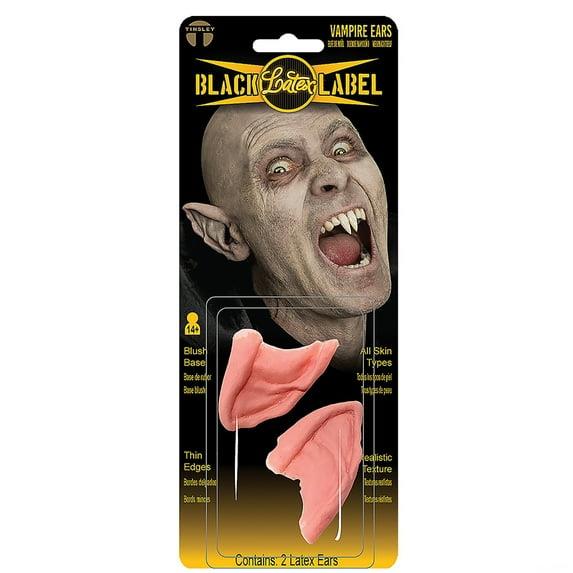 Tinsley Tattoos Black Label Vampire Ears Latex Appliance Makeup