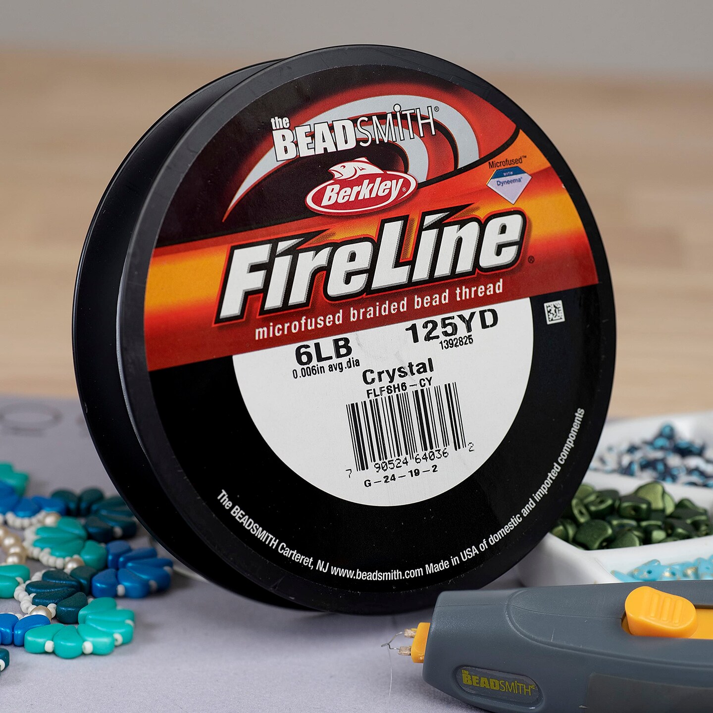 The Beadsmith Fireline by Berkley – Micro-Fused Braided Thread
