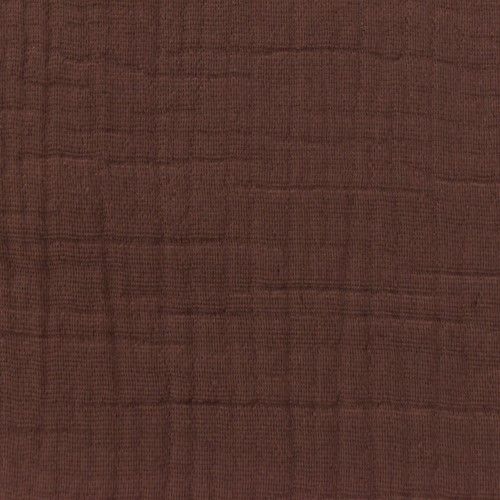 Earth Brown Cracked Double Woven Matelasse Decorating Fabric By the Yard