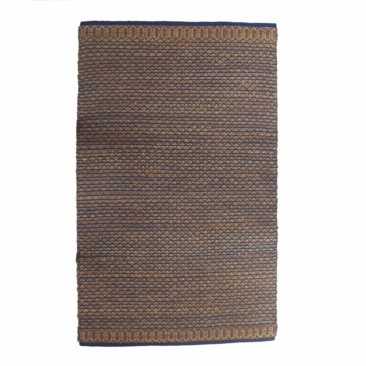 Edge Collections - 8' X 10' - Brown - Bohemian Lattice Area Rug for Inviting Spaces - 1 Piece