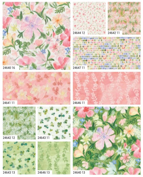 Sweet Cecily 5" Square Pack (Charm Pack) by for Moda (24640PP)