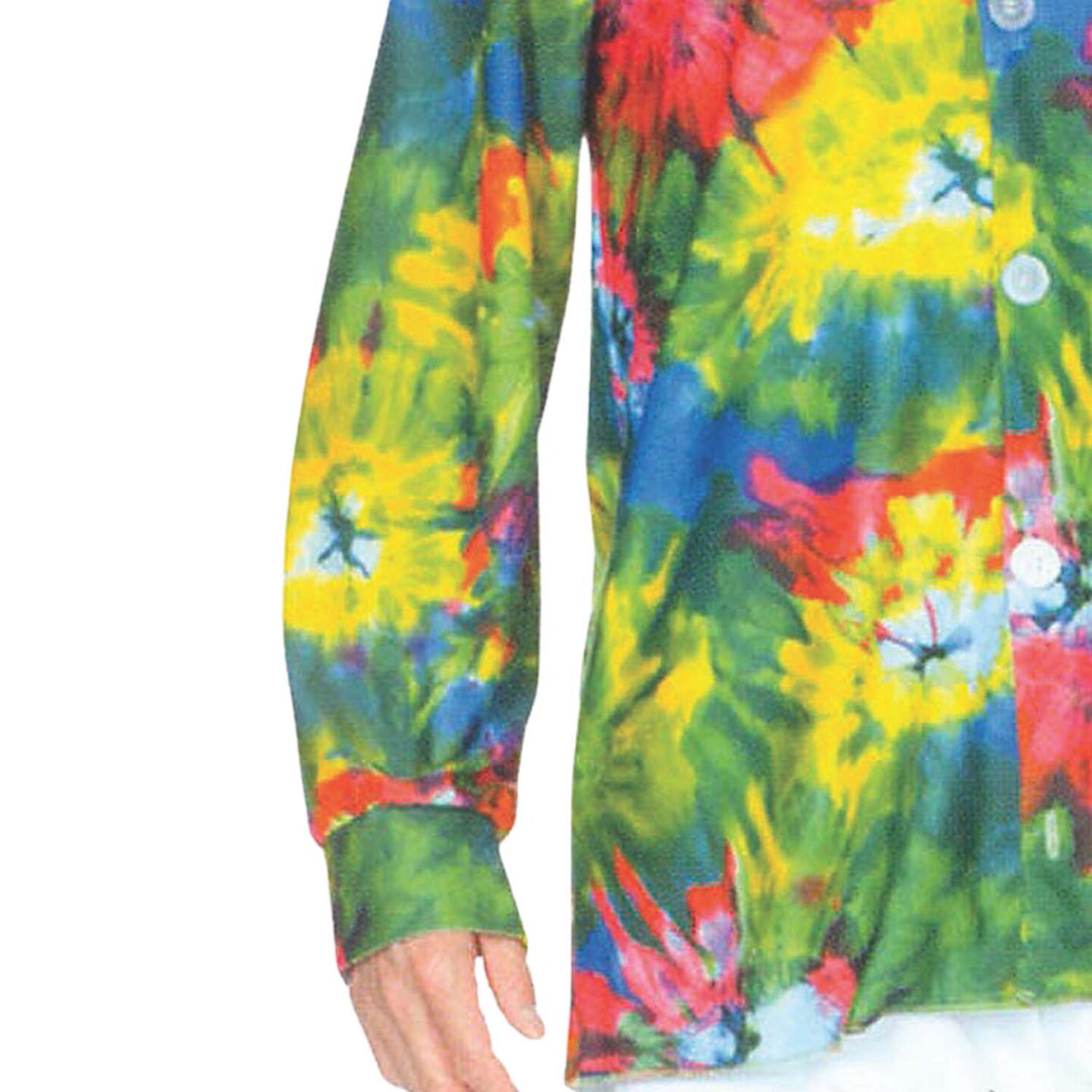 Tie Dye Shirt Adult One Size 60s