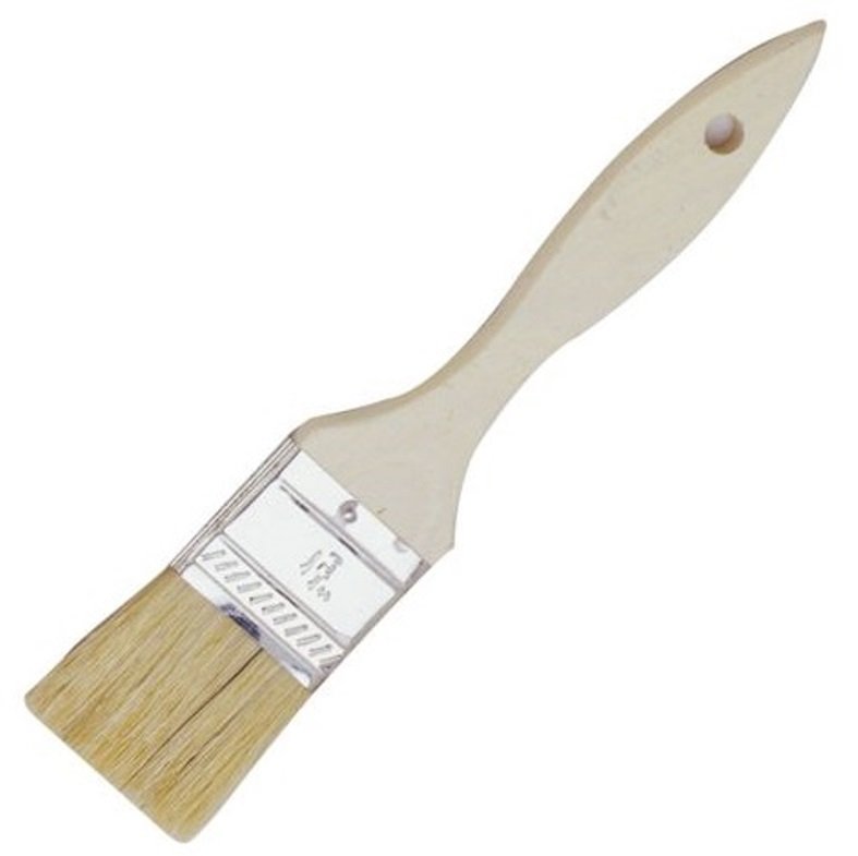 Norpro 1.5&#x22; Pastry Brush - Boar Bristles Basting Baking Barbecue Egg Baste Tool