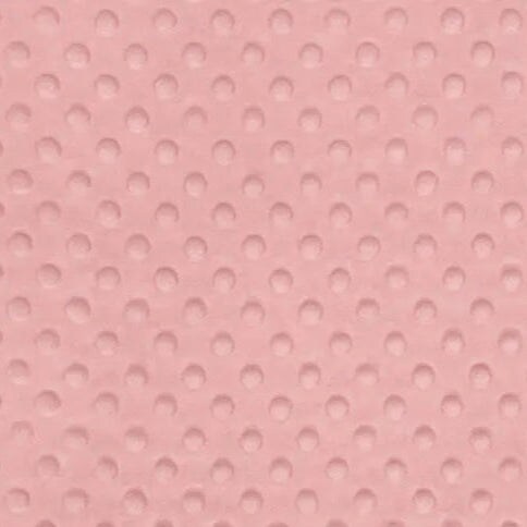 Pink Blush Cuddle Dimple Fabric per yard