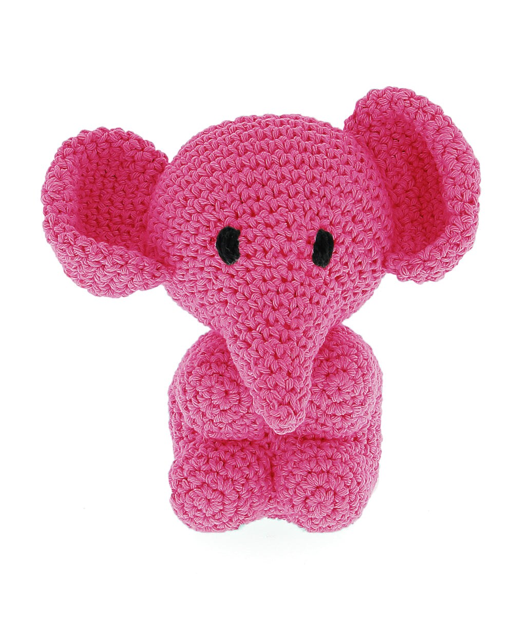 DIY Crochet Kit by Hoooked  Elephant Eco Barbante Punch PAK103-550