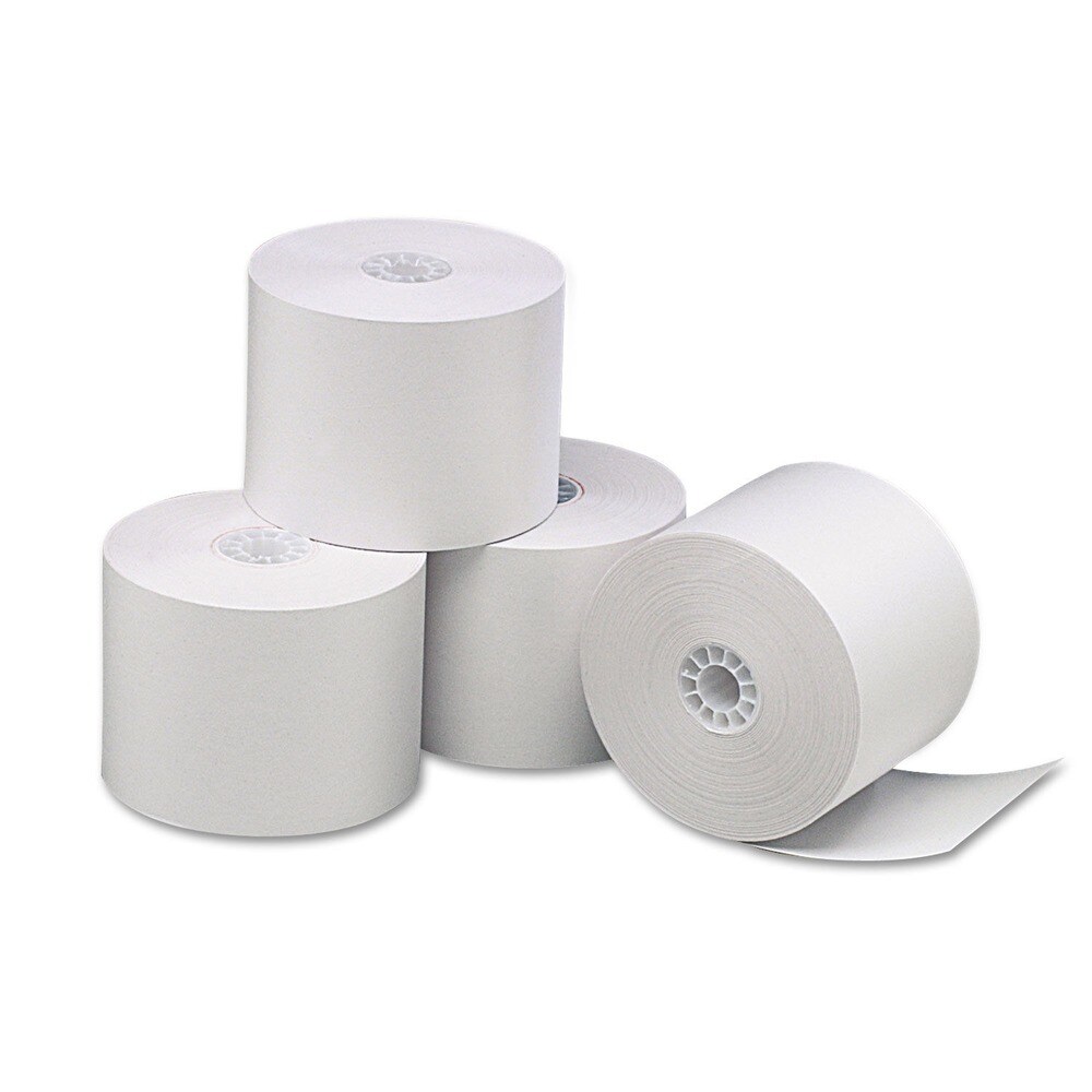 Universal Direct Thermal Printing 2.25 in. x 85 ft. Paper Rolls - White (3/Pack)
