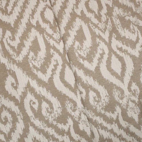 Taupe Beige/Mist Abstract Damask Home Decorating Fabric By the Yard
